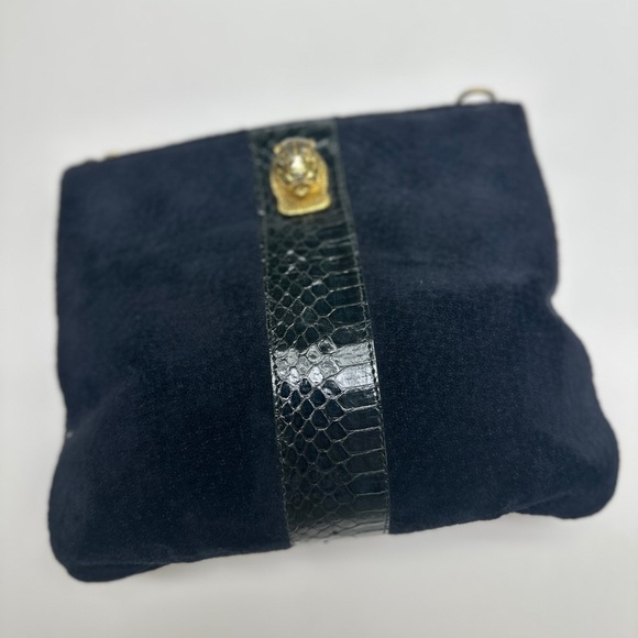 Ruth Saltz Vintage Cougar Handbag - Navy - Picture 3 of 6